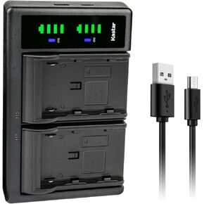 Kastar LTD2 USB Battery Charger Replacement for Canon BP-970 BP-970G BP-975, BP-945 BP-950 BP-950G BP-955, BP-930 BP-935, BP-925, BP-911 BP-911K BP-914 BP-915 Battery