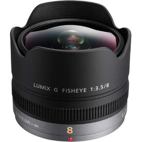 Panasonic Micro Four Thirds 8mm Wideangle Lens (35mm Equivalent: 16mm)