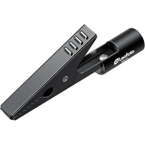 LEOFOTO MC-01 Manganese Steel Mini Clamp All Metal Multi-Function/Studio Universal Accessory with 1/4" Female Socket