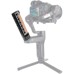 مقبض مختبر NICEYRIG Weebill فقط لمثبت مختبر Zhiyun Weebill، قبضة خشبية مع فتحات تثبيت 1/4 3/8 وحذاء بارد - 329 in Kuwait