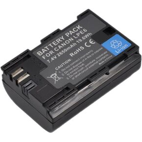 Camera Battery for EOS 6D LP-E6 LP-E6N LP-E6NH Digital s1a