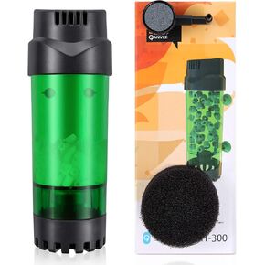 Fluidized Moving Bed Filter Bubble Bio Media Reactor for Aquarium Fish Tank with Air Stone and Sponge Filter in Kuwait