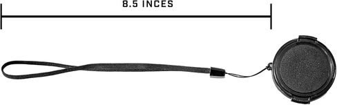 غطاء عدسة بديل متوافق مع 52 مم لكاميرا Canon Powershot SX10 SX10، SX20، SX30، EF 50 مم f/1.8 STM. نيكون AF-S DX NIKKOR مقاس 35 مم f/1.8G، Sony E 50 مم f/1.8 OSS، Sigma 30 مم f/1.4 DC DN in Kuwait