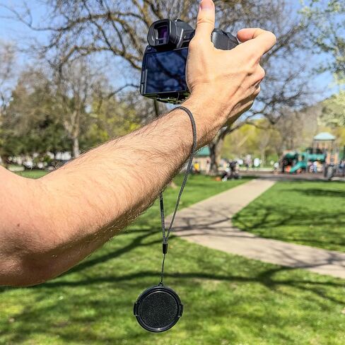 غطاء عدسة بديل متوافق مع 52 مم لكاميرا Canon Powershot SX10 SX10، SX20، SX30، EF 50 مم f/1.8 STM. نيكون AF-S DX NIKKOR مقاس 35 مم f/1.8G، Sony E 50 مم f/1.8 OSS، Sigma 30 مم f/1.4 DC DN in Kuwait