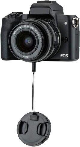 حزمة غطاء عدسة 62 مم، مجموعة من 3 أغطية عدسة شاملة مثبتة على المركز الأمامي لكاميرا Canon Nikon Sony Olympus DSLR + قلم تنظيف عدسة الكاميرا in Kuwait