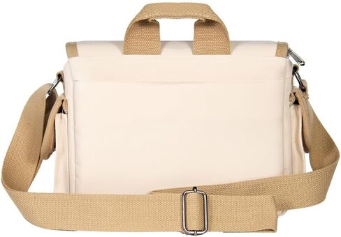 حقيبة كاميرا لكاميرات DSLR، حقيبة ظهر قماشية صغيرة، سعة كبيرة، أسود (كاكي، صغير) in Kuwait