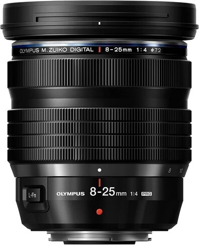 عدسة OM Digital Solutions M.Zuiko Digital ED 8-25mm F4.0 PRO، أسود (متجدد) in Kuwait