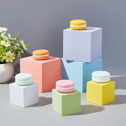 6 Pcs Photography Props Cube Foam Geometry Product Photography Posing Props Solid Blocks Square Concrete Block Photography Props for Jewelry Cosmetics Shooting Accessories in Saudi Arabia