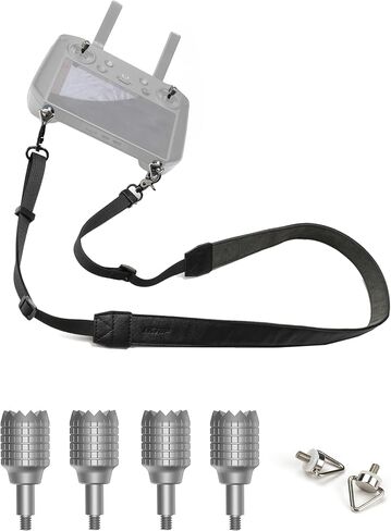 حزام رقبة بحبل + عصا تحكم لـ DJI 𝗥𝗖 𝗣𝗿𝗼 عصا التحكم عن بعد لحزام الرقبة لـ DJI Mini 3 Pro/Air 2S/Mavic 3 Pro/Mavic 3 Pro Cine/Mavic 3 Classic/Mavic 3/Mavic 3 Cine in Kuwait