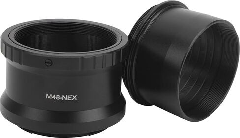 2-inch M48 TType Adapter, Matte Treatment to Avoid Reflected Light, Precise Hole Position, Protect The Lens, Sturdy and , for Sony E Mount Cameras in Saudi Arabia