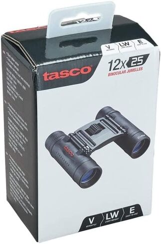 Tasco Essentials Roof Prism 178125B 12X25 Brown Camo Roof Mc Box 6L in Saudi Arabia