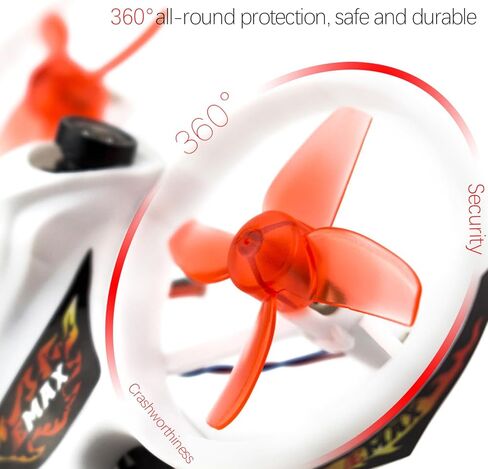 مجموعة EZ Easy Pilot RTF Drone FPV مثالية للمبتدئين، عملية بمفتاح واحد في الوقت الحقيقي FPV والملحقات الكاملة متضمنة in Kuwait