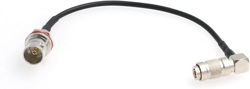 Camera Monitor 3G HD SDI Adapter Cable for Blackmagic Video Assist RG174/U 75 ohm (15cm, DIN 1.0/2.3 to Female BNC) in Kuwait
