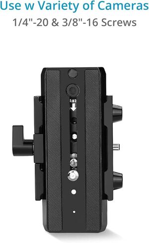 محول FLYCAM سريع التحرير ولوحة تثبيت الكاميرا لحامل ثلاثي القوائم DSLR DV HDV ومثبت كاميرا الفيديو (FLCM-QR) in Kuwait