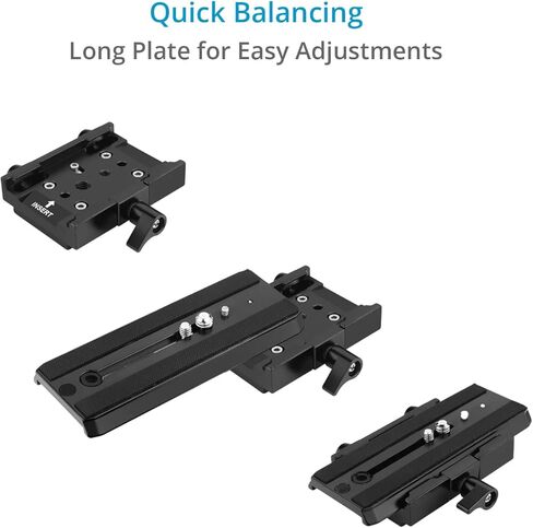 محول FLYCAM سريع التحرير ولوحة تثبيت الكاميرا لحامل ثلاثي القوائم DSLR DV HDV ومثبت كاميرا الفيديو (FLCM-QR) in Kuwait