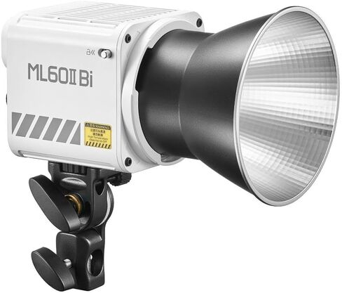 Godox ML60II Bi 60W 2800-6500K Ultra-Compact Handheld COB LED Video Light (White) in Saudi Arabia
