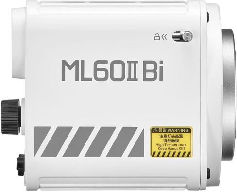 Godox ML60II Bi 60W 2800-6500K Ultra-Compact Handheld COB LED Video Light (White) in Saudi Arabia