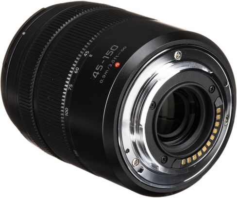 كاميرا باناسونيك لوميكس G100D 4K بدون مرآة للفيديو والتصوير الفوتوغرافي بعدسة 12-32 مم، 20.3 ميجابكسل ميكرو أربعة أرباع، حزمة أدوات مدون فيديو يوتيوب مع عدسة G Vario 45-150 مم f/4-5.6 + ملحقات مدونة الفيديو in Saudi Arabia