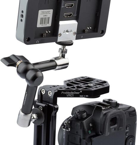 ذراع تمديد الاحتكاك السحري المتغير ProMediaGear A12 مقاس 7 بوصات مع محول 1/4 بوصة -20 ذكر إلى أنثى in Kuwait