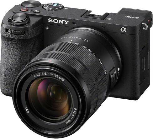 Sony Alpha a6700 Mirrorless Camera with 18-135mm Lens Bundle with Pixel Advanced Accessories | Sony a6700 in Saudi Arabia