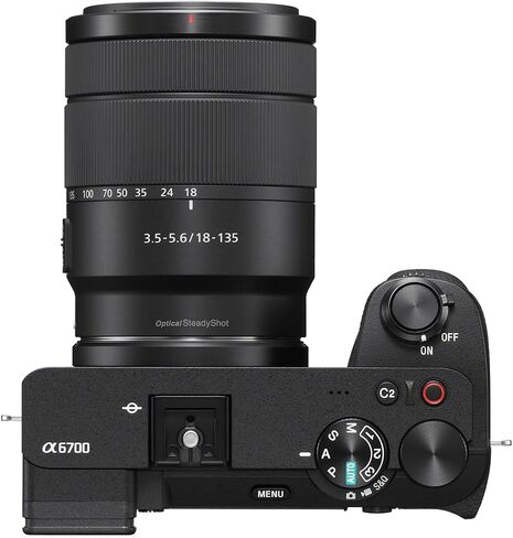 Sony Alpha a6700 Mirrorless Camera with 18-135mm Lens Bundle with Pixel Advanced Accessories | Sony a6700 in Saudi Arabia
