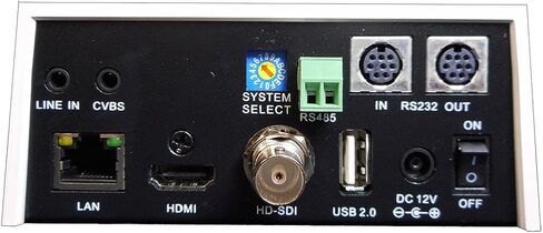 PTZOptics-20X-SDI GEN-2 1080P PTZ Indoor IP Streaming Camera with Simultaneous HDMI and 3G-SDI Outputs - White in Saudi Arabia
