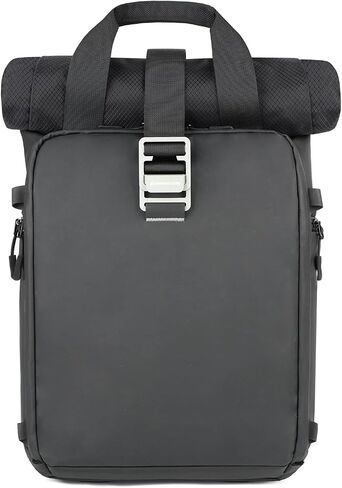 Besnfoto Camera Backpack, Waterproof Travel Camera Bag for Photographer Expandable Roll Top Photography Case for DSLR SLR Mirrorless Camera Fit up to 15.6 inch Laptop with Rain Cover in Saudi Arabia