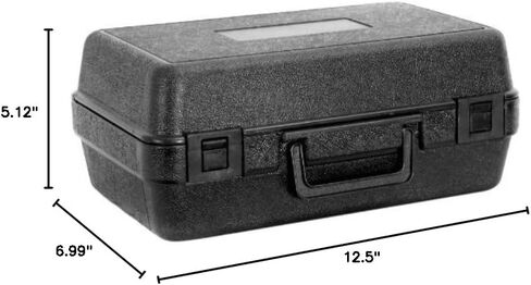 Blow Molded Carry Case - High-Density Polyethylene Case, Secure Latches - For Tools, Tech, Essentials - Robust & Portable Storage Solution Cases By Source B1285 in Saudi Arabia