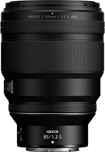 Nikon - NIKKOR Z 85mm f/1.2 S Standard Lens for Z Series Mirrorless Cameras (20114) + 64GB Memory Card + Filter Kit + BackPack + Card Reader + Corel Photo Software + Flex Tripod + More (Renewed) in Saudi Arabia