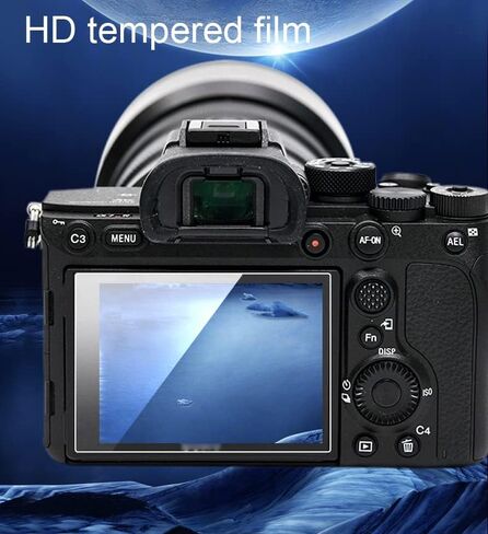 واقي شاشة من الزجاج المقوى R100 R10 متوافق مع كاميرا Canon R100 R10، FANZR 0.3 مم صلابة 9H مضادة للخدش (3 عبوات) in Saudi Arabia