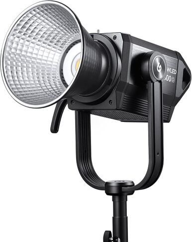 Godox M300D LED Video Light, KNOWLED Vdier Light, MAX 330W 5600K 100000LUX CRI 96+ TLCI 97+, Built-in 12 FX Effects for Film, Portrait, Wedding, Outdoor Shooting, YouTube Videos in Saudi Arabia