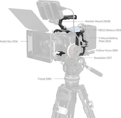 SmallRig Basic Cage Kit for Blackmagic Design Cinema 6K - 4574 in Kuwait