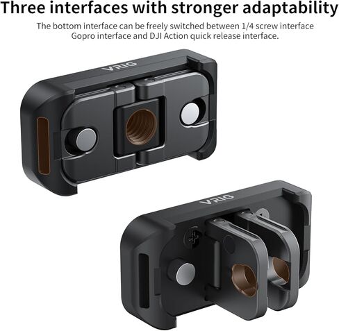 حامل تحرير سريع لجهاز Insta360 X4 ملحق تركيب مغناطيسي 3 في 1 متعدد × 4 جهاز محول خاص سريع التحرير متوافق مع حامل ثلاثي القوائم ثلاثي القوائم رياضي ثابت عصا سيلفي للكاميرا in Kuwait