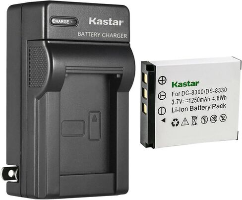 Kastar 4-Pack Battery and AC Wall Charger Replacement for Acer CP-8531 CR-8530 Avant S8 S8x6 S10 S10x6 HITACHI HDC831E Maginon DC-8300 DC-8600 DC-X DC-XZ6 Medion Traveler DC-8300 Traveler DC-8500 in Saudi Arabia