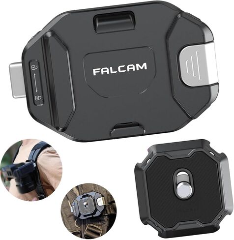 Falcam F38 Camera Quick Release Plate, Camera Shoulder Strap Mount Plate, Quick Release Base Mount for Backpack Strap,Capture Camera Clip for Camera to Shoulder (Quick Release Base Plate Only) in Saudi Arabia