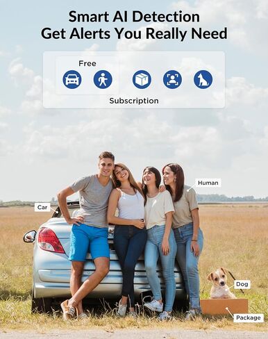 FOSCAM Security Cameras Wireless Outdoor,3K 3MP Cameras for Home Security Indoor/Outdoor with AI Motion Detection,Color Night Vision, 2-Way Talk, IP66 Weatherproof, SD/Cloud Storage in Saudi Arabia