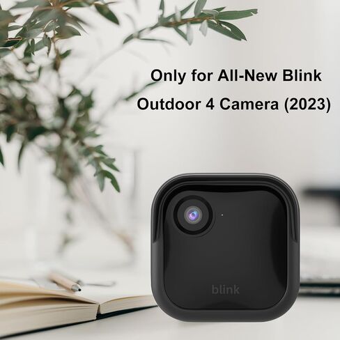 غطاء حماية من السيليكون لجهاز Blink Outdoor 4 الجديد كليًا (الجيل الرابع)، جراب من السيليكون المضاد للخدش يوفر حماية كاملة للكاميرا، ملحقات الكاميرا لـ Blink (عبوة من 3 قطع باللون الأسود) in Kuwait