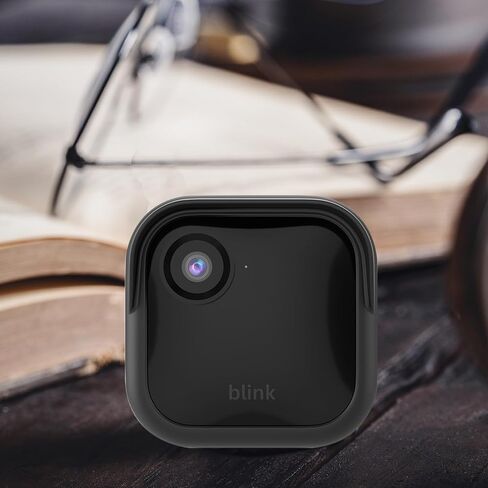 غطاء حماية من السيليكون لجهاز Blink Outdoor 4 الجديد كليًا (الجيل الرابع)، جراب من السيليكون المضاد للخدش يوفر حماية كاملة للكاميرا، ملحقات الكاميرا لـ Blink (عبوة من 3 قطع باللون الأسود) in Kuwait