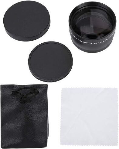 Cameras 58MM 2X Magnification Universal Teleconverter Telephoto Lens in Saudi Arabia