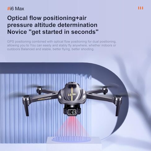 طائرة بدون طيار مع كاميرا 1080 بكسل HD FPV قابلة للطي للمبتدئين والأطفال، طائرة بدون طيار RC، وضع بدون رأس، مفتاح واحد للإقلاع/الأرض، رحلة طويلة 45 دقيقة، تثبيت الارتفاع، محرك بدون فرش، لعبة التحكم عن بعد (أسود) in Kuwait