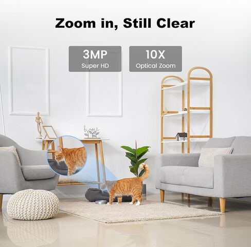 2K Pan/Tilt Indoor Security Camera,Pet Camera with Phone App, WiFi Cameras for Home Security Camera for Baby Monitor/2.4G, 2-Way Talk,Night Vision,Private Mode,Motion Tracking in Saudi Arabia