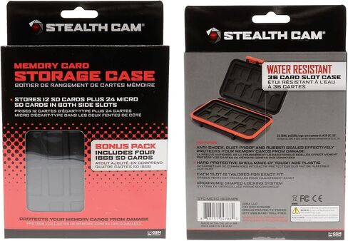 بطاقة STEALTH CAM SD - تخزين نقل البيانات عالي السرعة، كاميرات تسجيل فيديو للصيد والصيد، بطاقة SD سعة 32 جيجابايت (عبوتان) in Saudi Arabia