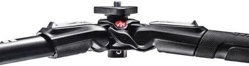 حامل ثلاثي من الألومنيوم من Manfrotto MT190X3، مع حزام ثلاثي القوائم ZAYKiR غير قابل للانزلاق مع حلقتين للتحرير السريع (أسود) in Saudi Arabia