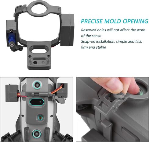نظام O'woda Airdrop لجهاز DJI Mavic Air 2S، جهاز نقل توصيل الحمولة بدون طيار بمشبك Airdropper لحفلات الزفاف، طعم الصيد بدون طيار، البحث والإنقاذ متوافق مع ملحق DJI Mavic Air 2 / Air 2S in Saudi Arabia