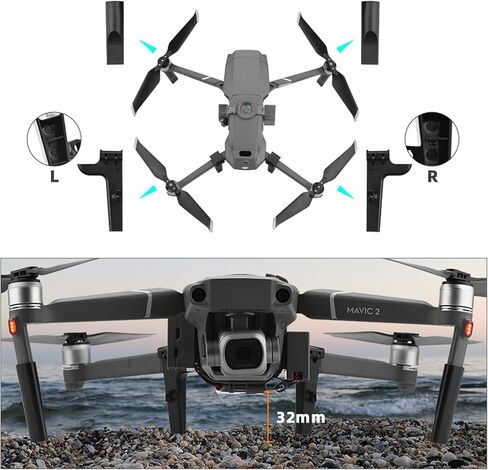 نظام O'woda Airdrop لجهاز DJI Mavic Air 2S، جهاز نقل توصيل الحمولة بدون طيار بمشبك Airdropper لحفلات الزفاف، طعم الصيد بدون طيار، البحث والإنقاذ متوافق مع ملحق DJI Mavic Air 2 / Air 2S in Saudi Arabia