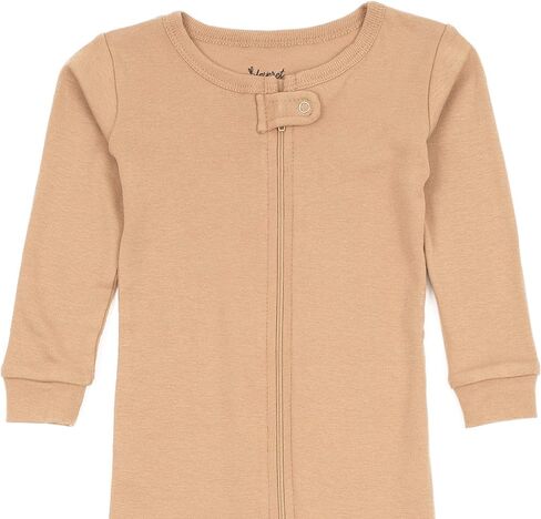 Leveret Kids Pajamas Baby Boys Girls Footed Pajamas Sleeper 100% Cotton (Size 6-12 Months-5 Toddler) in Saudi Arabia