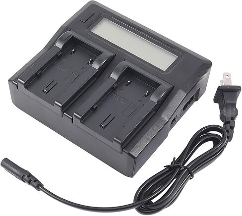 DSTE Replacement for 1.5A Dual Battery Charger Compatible Jvc BN-VF808U BN-VF815U BN-VF823U BN-VF908U with USB Port in Saudi Arabia