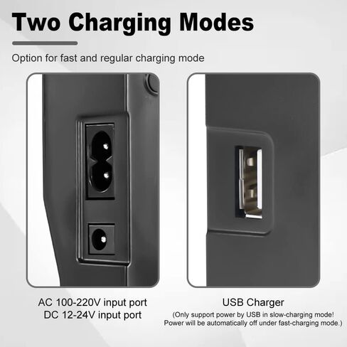 DSTE Replacement for 1.5A Dual Battery Charger Compatible Jvc BN-VF808U BN-VF815U BN-VF823U BN-VF908U with USB Port in Saudi Arabia