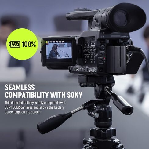 بطارية 10050 مللي أمبير NP-F970 مع مجموعة شاحن سريع 20 وات PD، استبدال بطارية لـ NP-F970 950 750 550، متوافقة مع كاميرات فيديو سوني، مصابيح LED، أضواء حلقية، شاشات، عبوتان in Kuwait