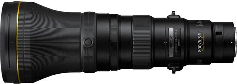 كاميرات Nikon NIKKOR Z مقاس 800 مم f/6.3 VR S ذات العدسة المقربة الفائقة من السلسلة Z كاميرات بدون مرايا (20108) + بطاقة سعة 64 جيجابايت + حقيبة ظهر + Monopod + قارئ بطاقات + برنامج Corel للصور + حامل ثلاثي القوائم مرن + المزيد (متجدد) in Saudi Arabia